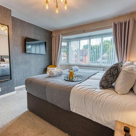 Elegant 5 Bed House - Sleeps 9, Central Solihull, Nec, Jlr, Hs2, Resorts World, Airport Business And Leisure Stays, Zewnętrze zdjęcie