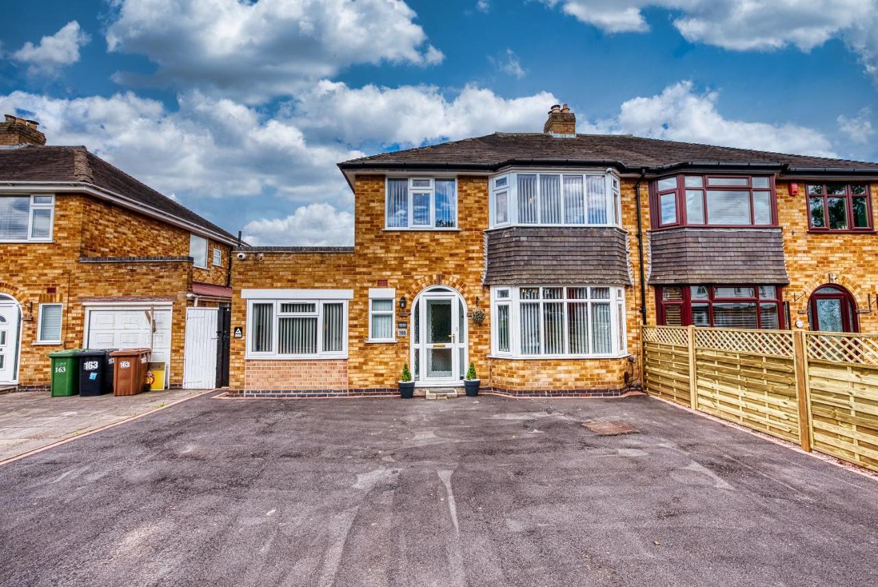 Elegant 5 Bed House - Sleeps 9, Central Solihull, Nec, Jlr, Hs2, Resorts World, Airport Business And Leisure Stays, Zewnętrze zdjęcie